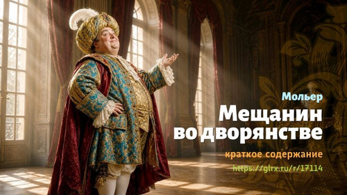 Читать краткий пересказ книги Мольера «Мещанин во дворянстве». Мольер: «Мещанин во дворянстве» Молье.jpg