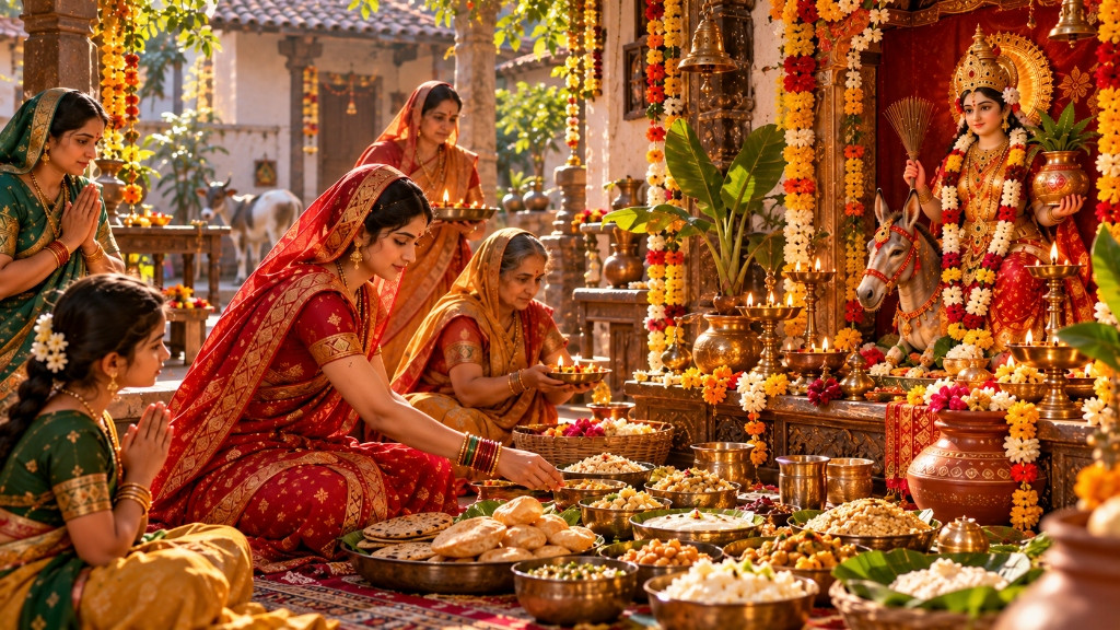 बसौड़ा पर्व की पारंपरिक पूजा परंपरा