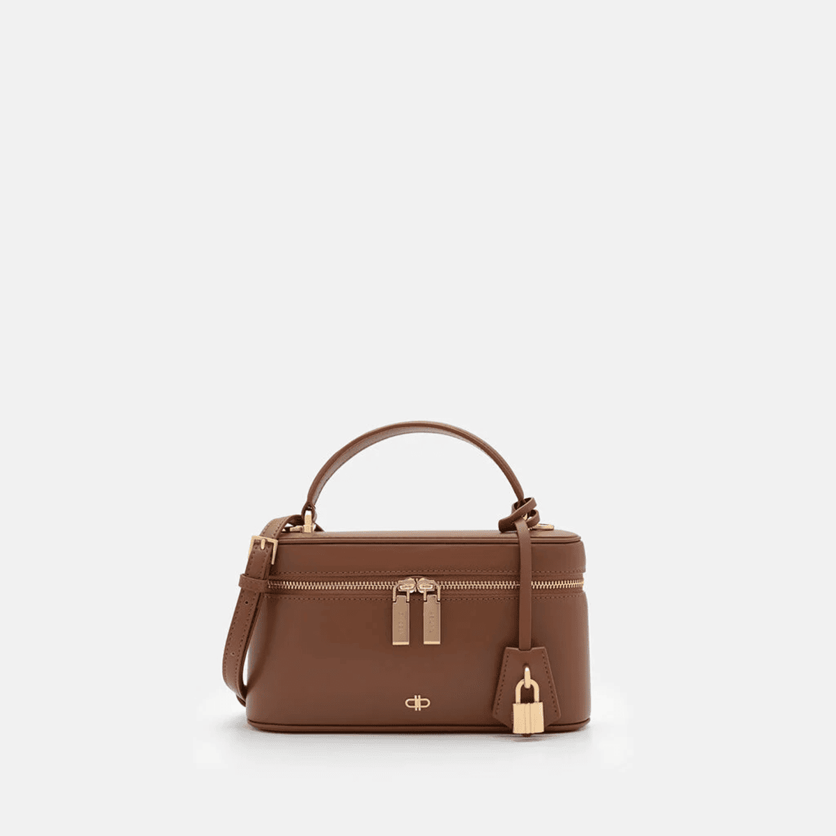 Túi đeo vai dạng hộp Ari Leather - Màu Nâu
