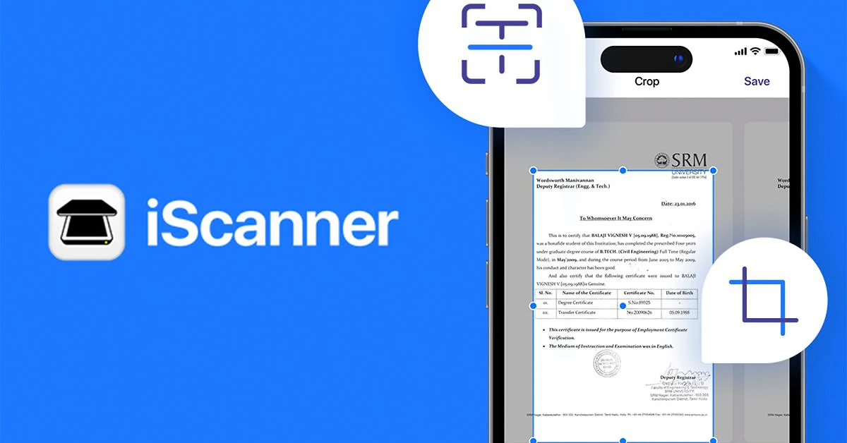 iScanner App: Vĩnh viễn chỉ 40$, Thay thế máy scan để bàn cồng kềnh? - Hình 1