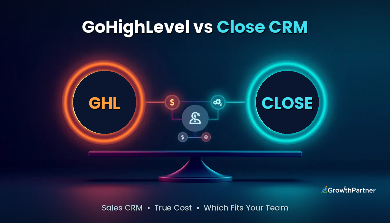 GoHighLevel vs Close CRM: Sales & True Cost (2026)