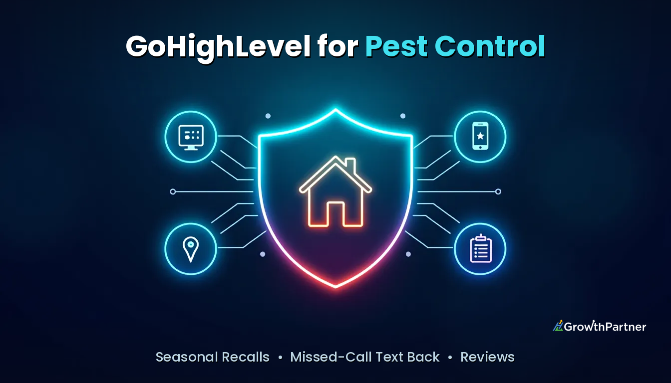 GoHighLevel for Pest Control Businesses: Setup (2026) — HL Growth Partner, Dr Priya Jaganathan