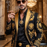 versace lobby portrait