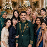 luxurious group portrait