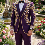 purple suit garden