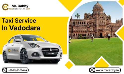 Choose Mr. Cabby for Taxi Service in Vadodara when you need a cab for  pickup, city travel, or an outstation trip. Book one-way or round-trip rides with suitable vehicles and convenient pickup times. Call +917510003044.

Visit Website - https://www.mrcabby.in/taxi-service-in-vadodara
