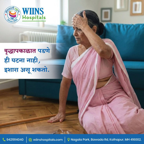 Falls in older adults are often dismissed as a part of ageing, but they can sometimes indicate..1