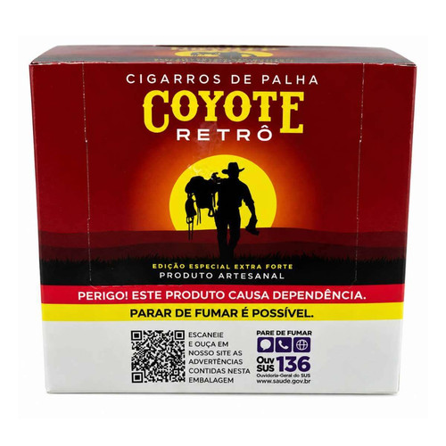 Cigarro de Palha Coyote Retro Display C10 Maços (4)