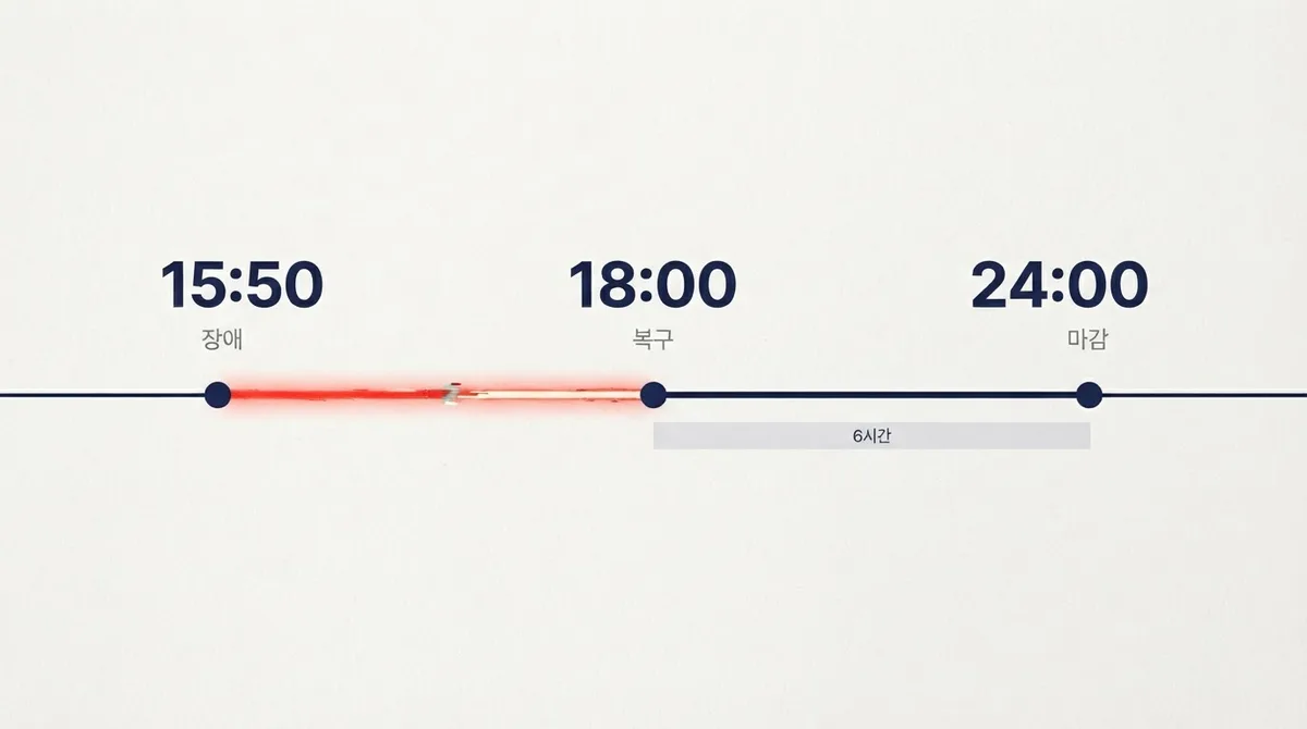 전국 법원 전산망 장애, 10월 22일 무슨 일이 있었나
