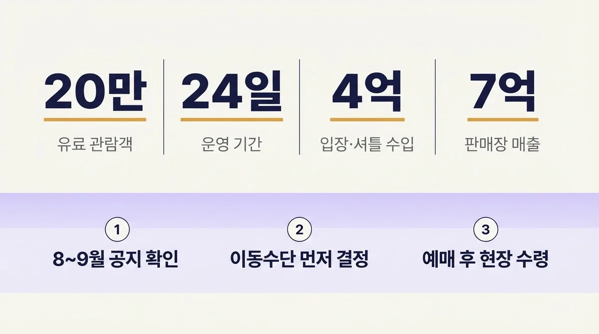 감악산 꽃별여행 예약 절차와 사람들이 막히는 지점