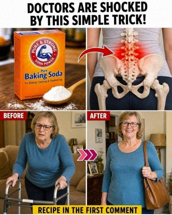 SENIORS: Use BAKING SODA THIS WAY and see how up to 13 common health problems