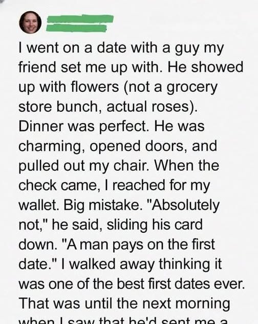 THE MAN WHO SENT AN INVOICE FOR LOVE
