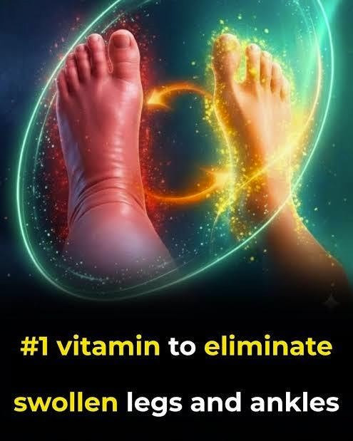 1 Vitamin to Eliminate Swollen Legs and Ankles
