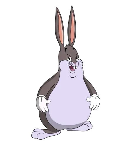 Big Chungus PNG Transparent.4