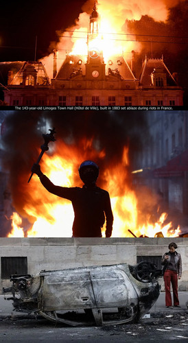 Riots in France.1