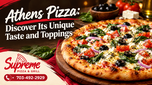 Athens Pizza Discover Its Unique Taste and Toppings.2