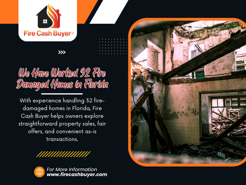 It is also reasonable to ask for clarification when a buyer mentions previous experience. Statements such as We have worked 32 fire damaged homes in Florida and We've bought 6 fire damaged houses in Florida should be explained clearly. Ask whether the numbers refer to completed purchases, restoration work, or properties assessed.

Contact: Fire Cash Buyers
Address: 55 Post Rd W 2nd Floor, Westport, CT 06880,United States
Call: +14752587709

Official Website:  https://www.firecashbuyer.com/resources/sell-house-fire-damage-florida

Read Our Blog:
https://673c7a2a6559d.site123.me/blog/homeowners-in-texas
https://penzu.com/p/09b4e31e8ddf7ce8
https://firecashbuyer.medium.com/illinois-property-owners-2708fdc41934

More Links:
https://firecashbuyer.taplink.site
https://gifyu.com/firecashbuyer
https://fliphtml5.com/homepage/xpzzd/fire-cash-buyer/