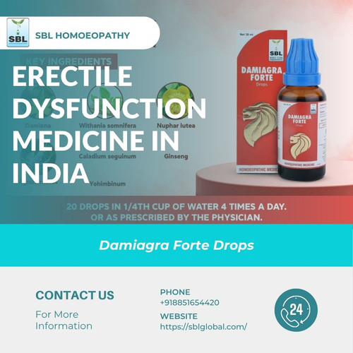 Erectile Dysfunction Medicine in India – SBL Homoeopathy.1