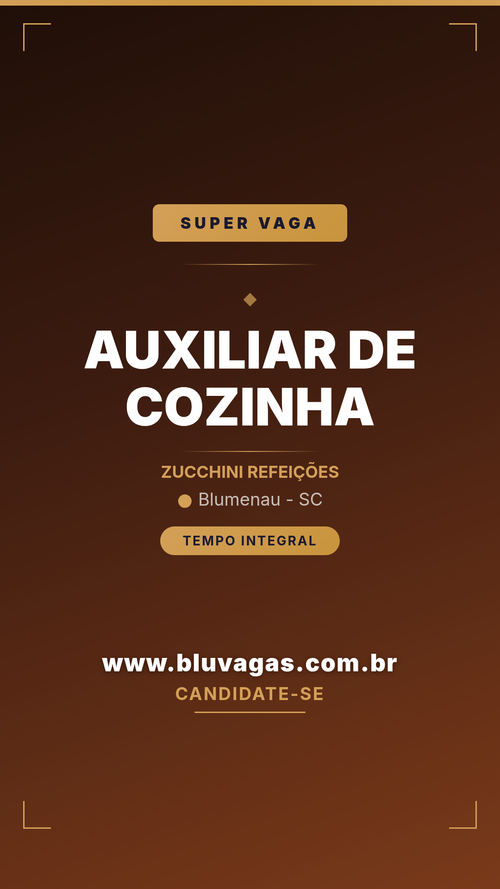 auxiliar de cozinha zucchini refeicoes terracota.2