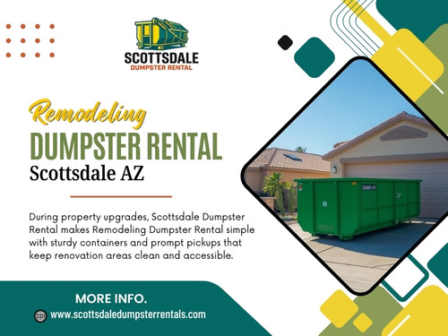Remodeling Dumpster Rental Scottsdale AZ.1