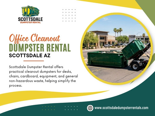 Office Cleanout Dumpster Rental Scottsdale AZ.1