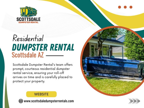 Residential Dumpster Rental Scottsdale AZ.1