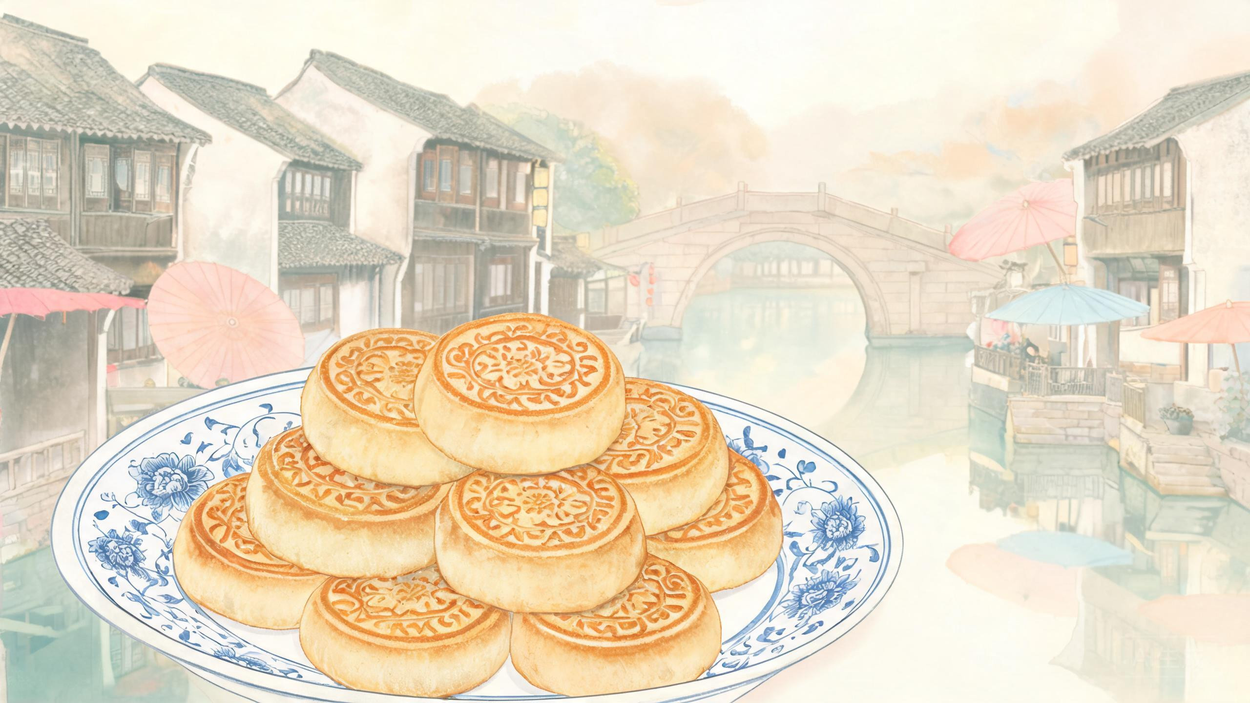 浙江乌镇姑嫂饼