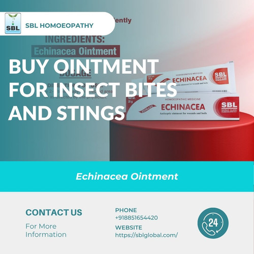 Buy Ointment for Insect Bites and Stings – SBL Homoeopathy.1