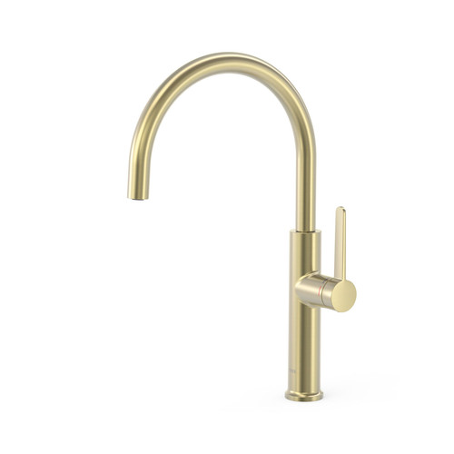 miscelatore monocomando cucina tres kitchens 23044003ca cava dorato pbt.1