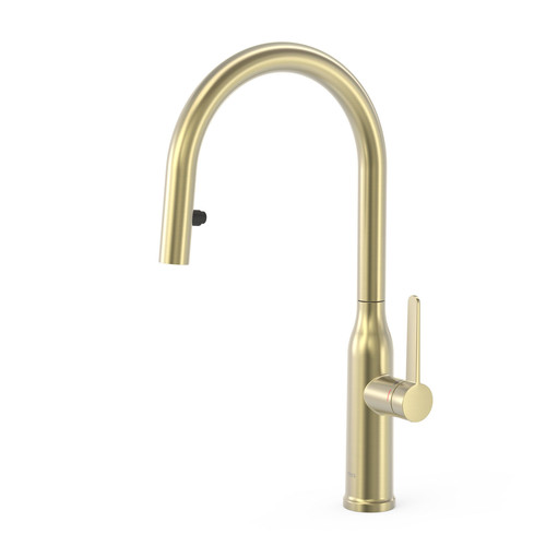 miscelatore cucina con doccetta estraibile tres kitchens 23043802ca cava dorato pbt.1