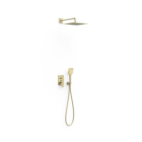 kit doccia incasso con soffione e corpo rapid box tres project 22138004ca cava dorato pbt.1