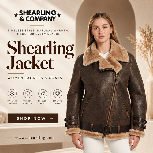Shearling jacket.2