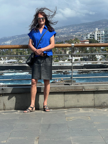 Gabriele Kleid in Puerto de la Cruz.1