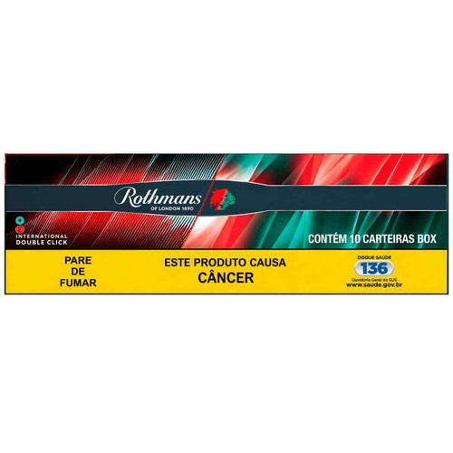 Cigarro Souza Cruz Rothmans Of London International Double Click Display C10 Maços (1) (1).jpg