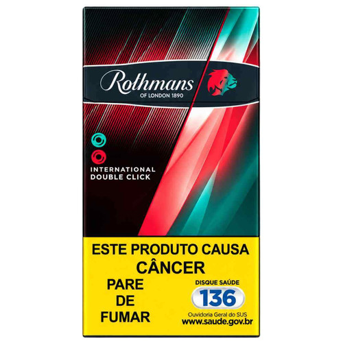 Cigarro Souza Cruz Rothmans Of London International Double Click Display C10 Maços (2).jpg