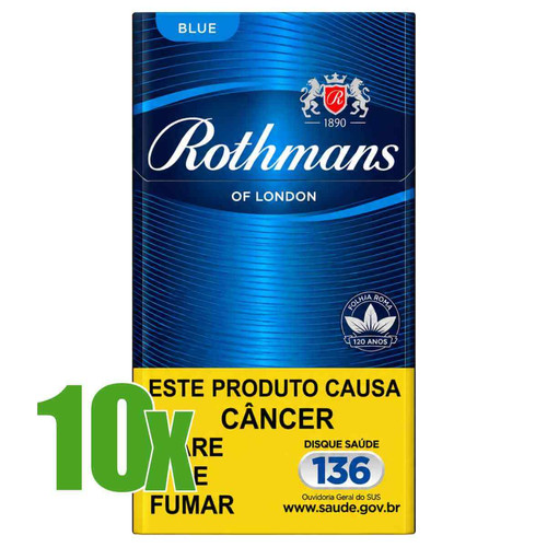 Cigarro Souza Cruz Rothmans Of London 1890 Global Blue Display C10 Maços (1) (1).jpg