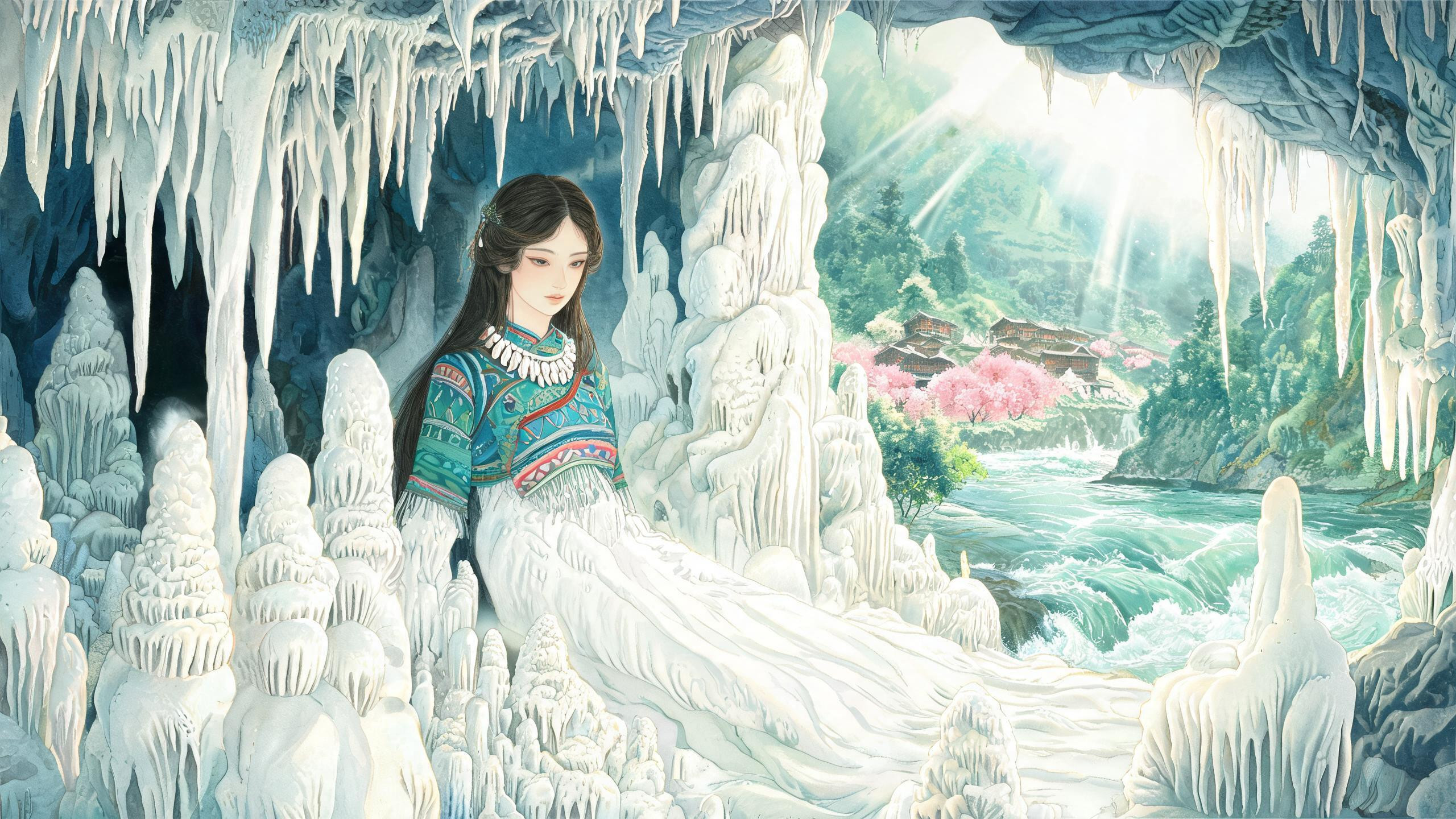 贡山仙女洞阿茸