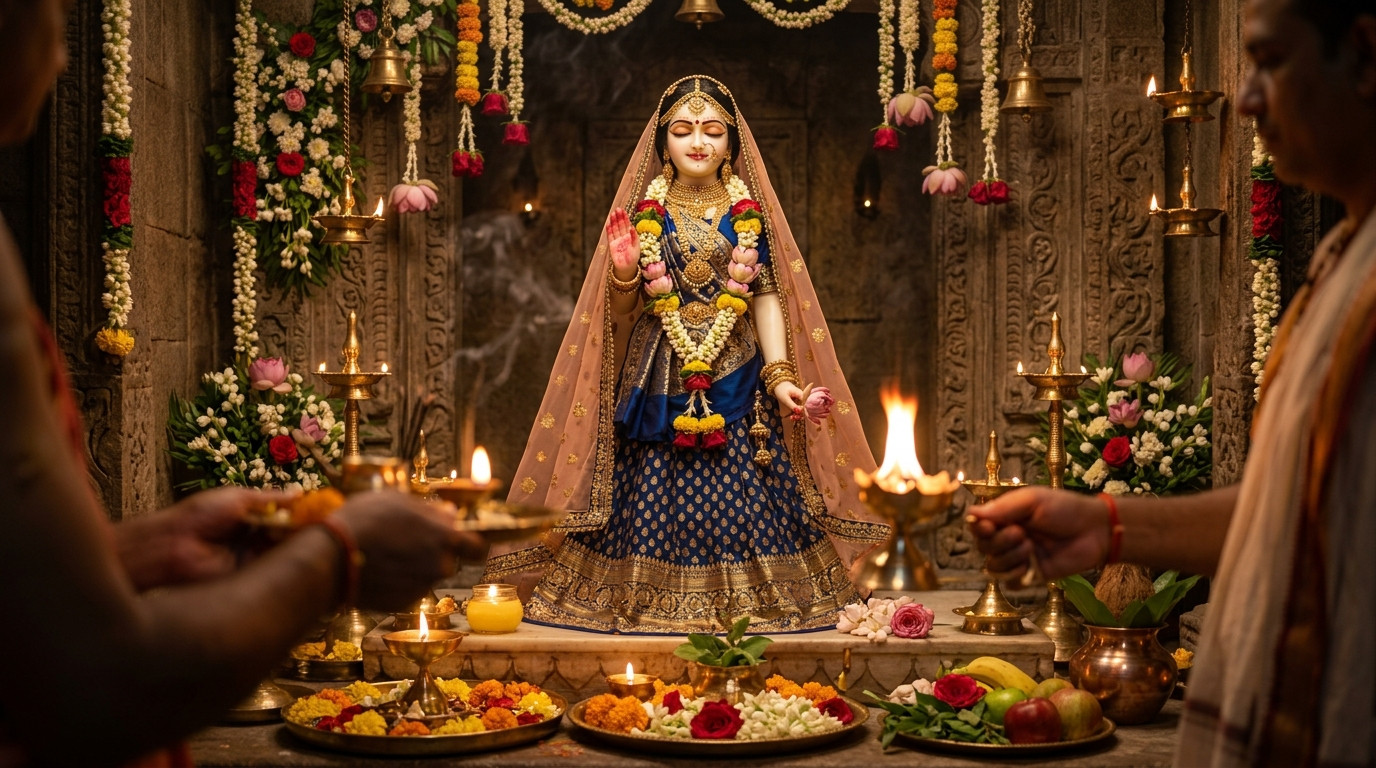 श्री राधा जी की आरती — ॐ जय श्री राधा जय श्री कृष्ण