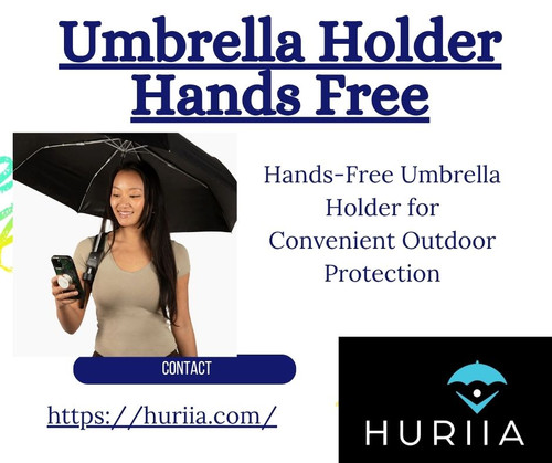 Hands-Free Umbrella Holder for Convenient Outdoor Protection.jpg