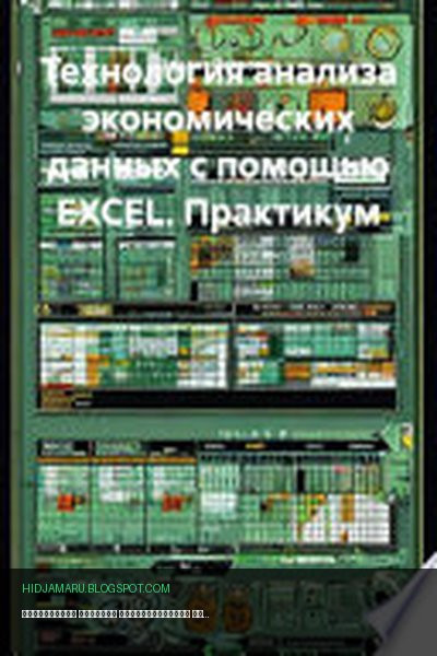 Обложка книги «Технология анализа экономических данных с помощью EXCEL. Практикум» - Доцент Петрович