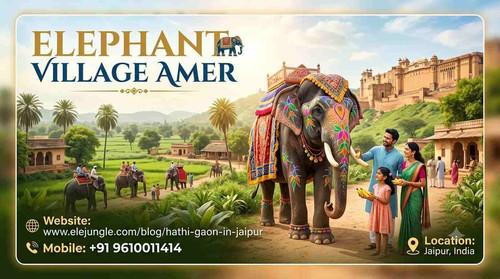 Top Ethical Elephant Encounters in Jaipur: Elephant Village Amer.jpg