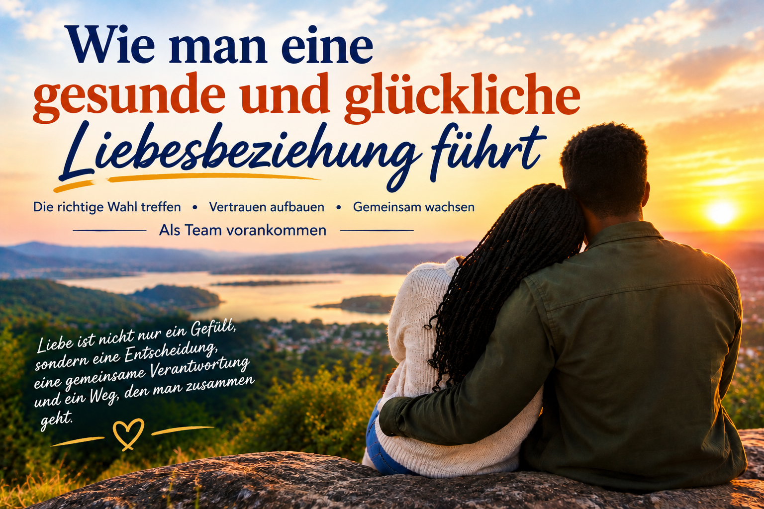 Wie kann man eine gesunde und harmonische Liebesbeziehung führen?