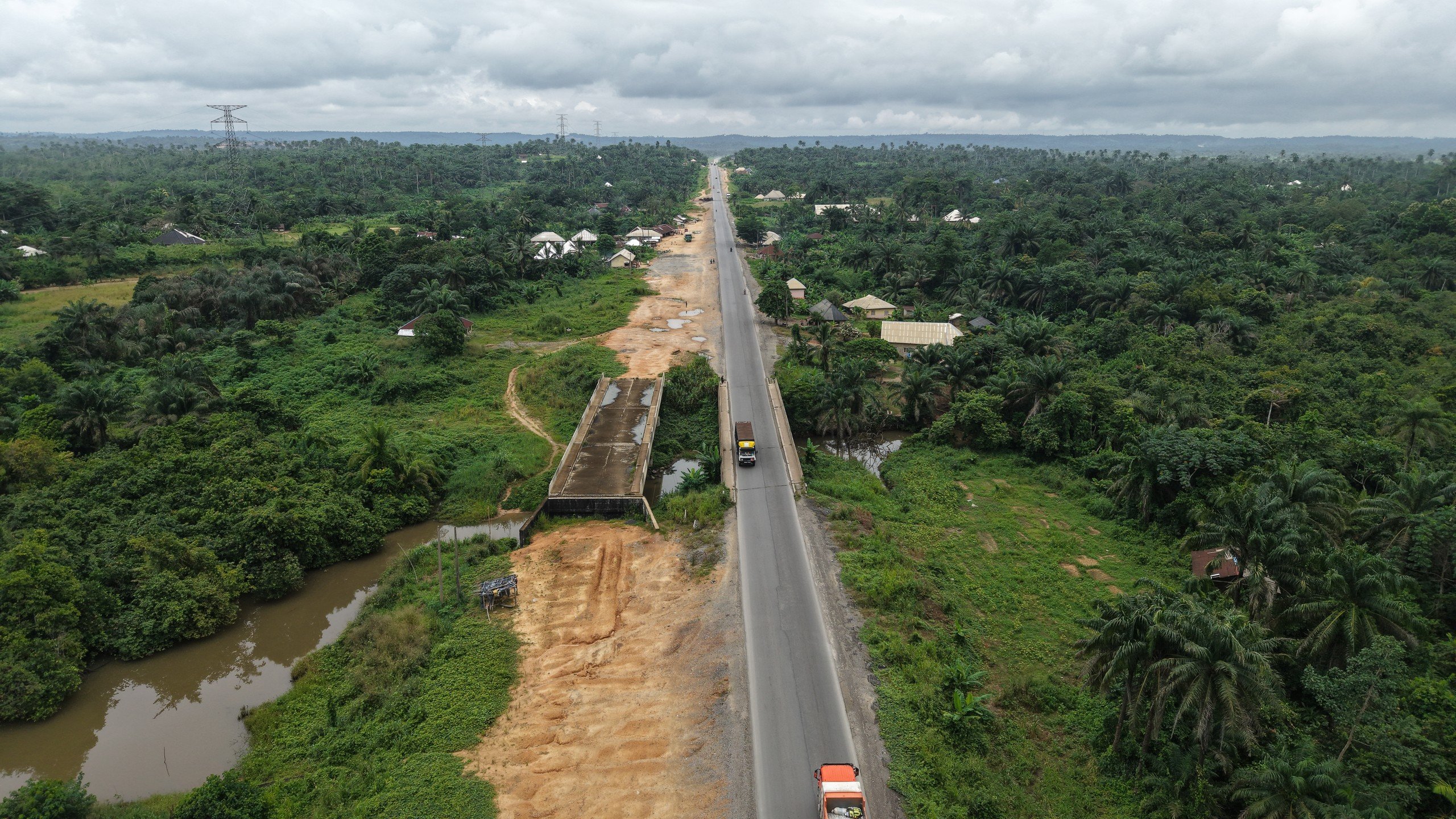 Odukpani Road Project - Highway alignment view 5
