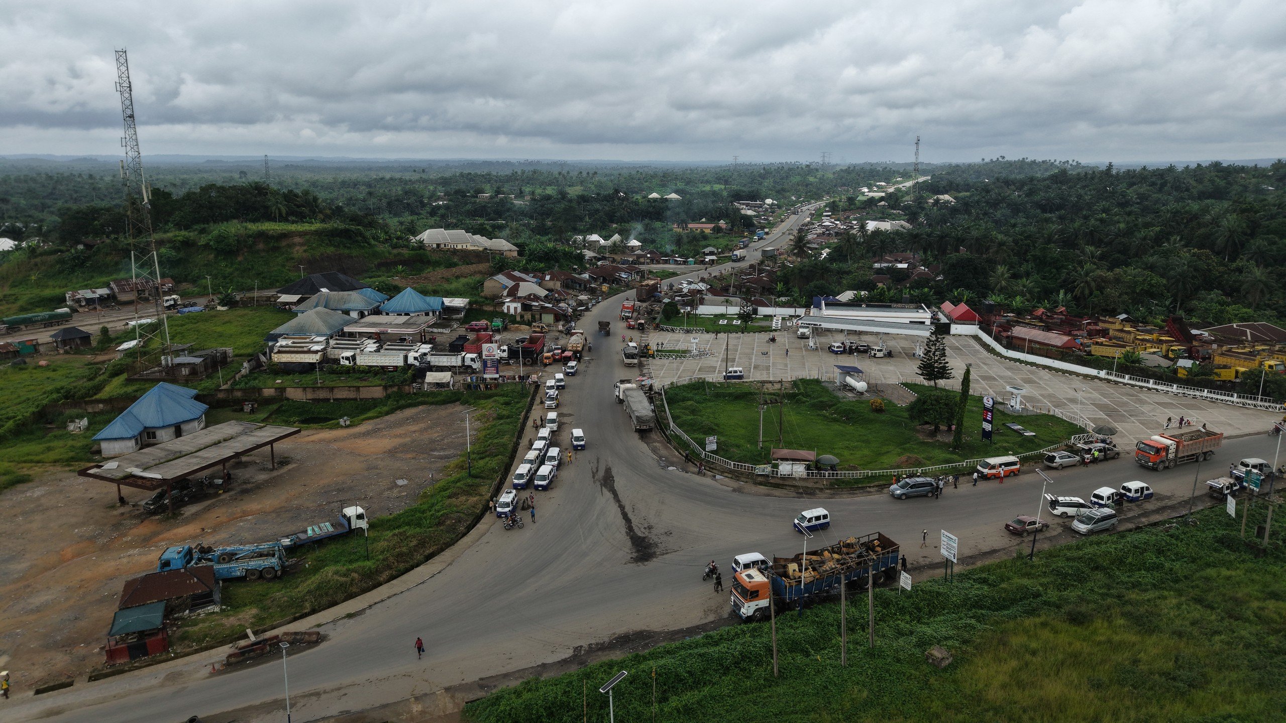 Odukpani Road Project - Completed corridor section view 12