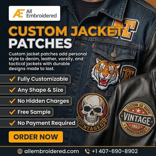 custom jacket .patches usa.1