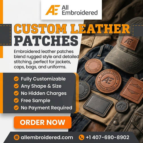 custom .leeather patches usa.1