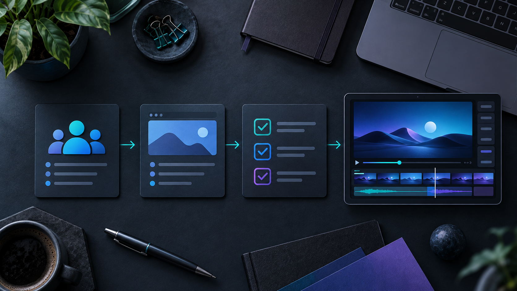 Startup video planning system