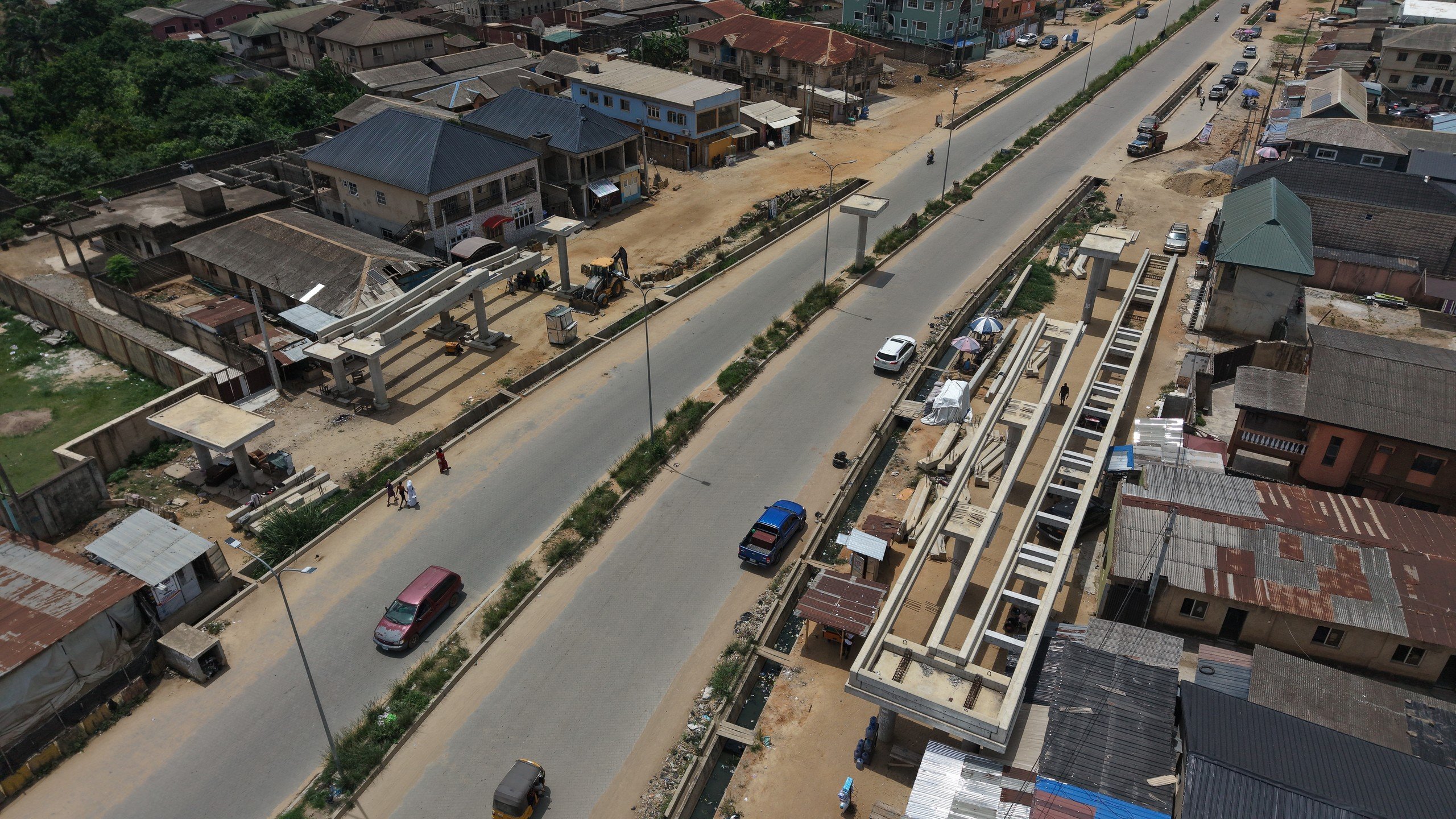 Agric Isawo Konu Arepo Road - Heavy earthmoving equipment view 4