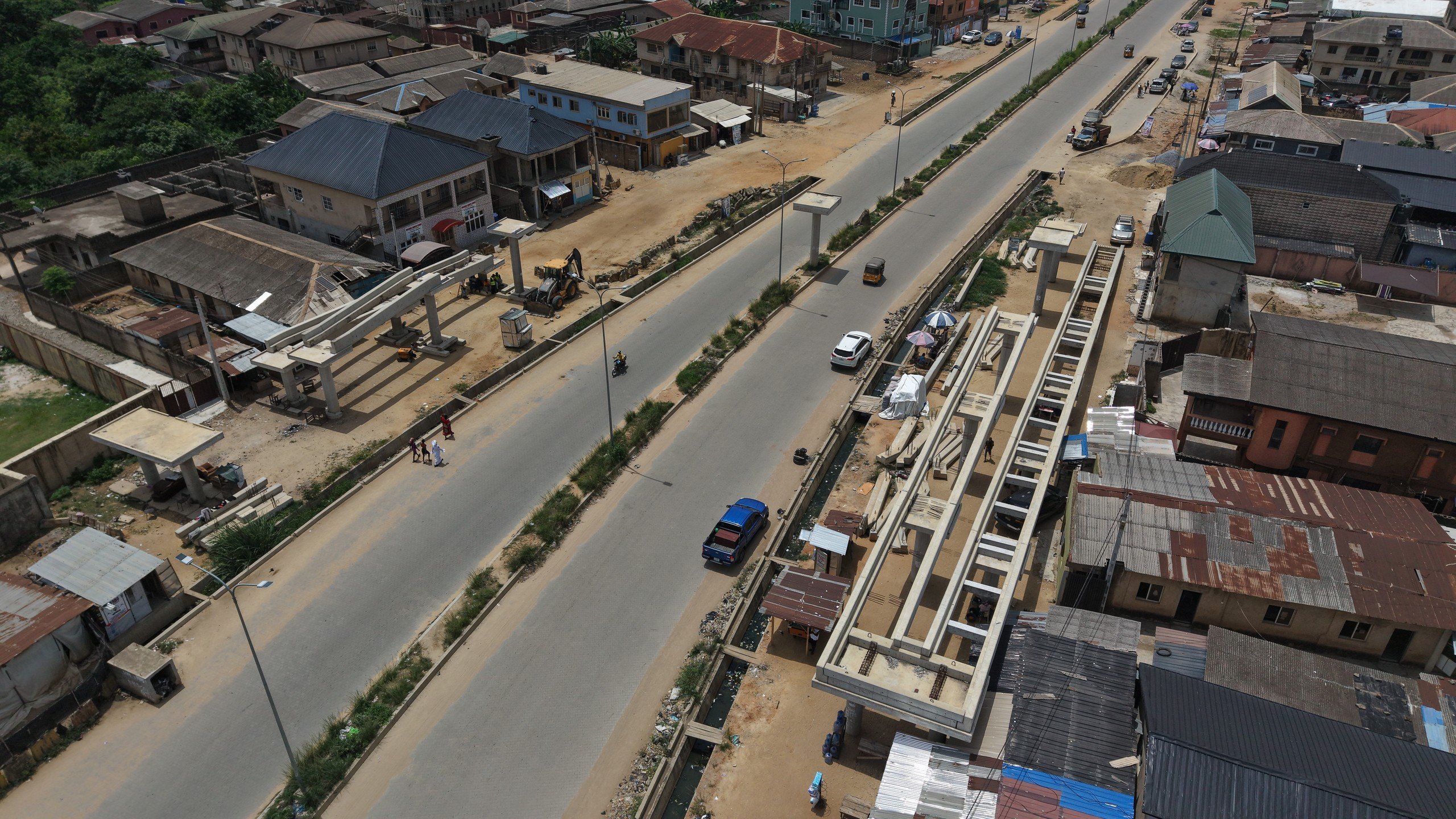 Agric Isawo Konu Arepo Road - Site leveling and grading view 3