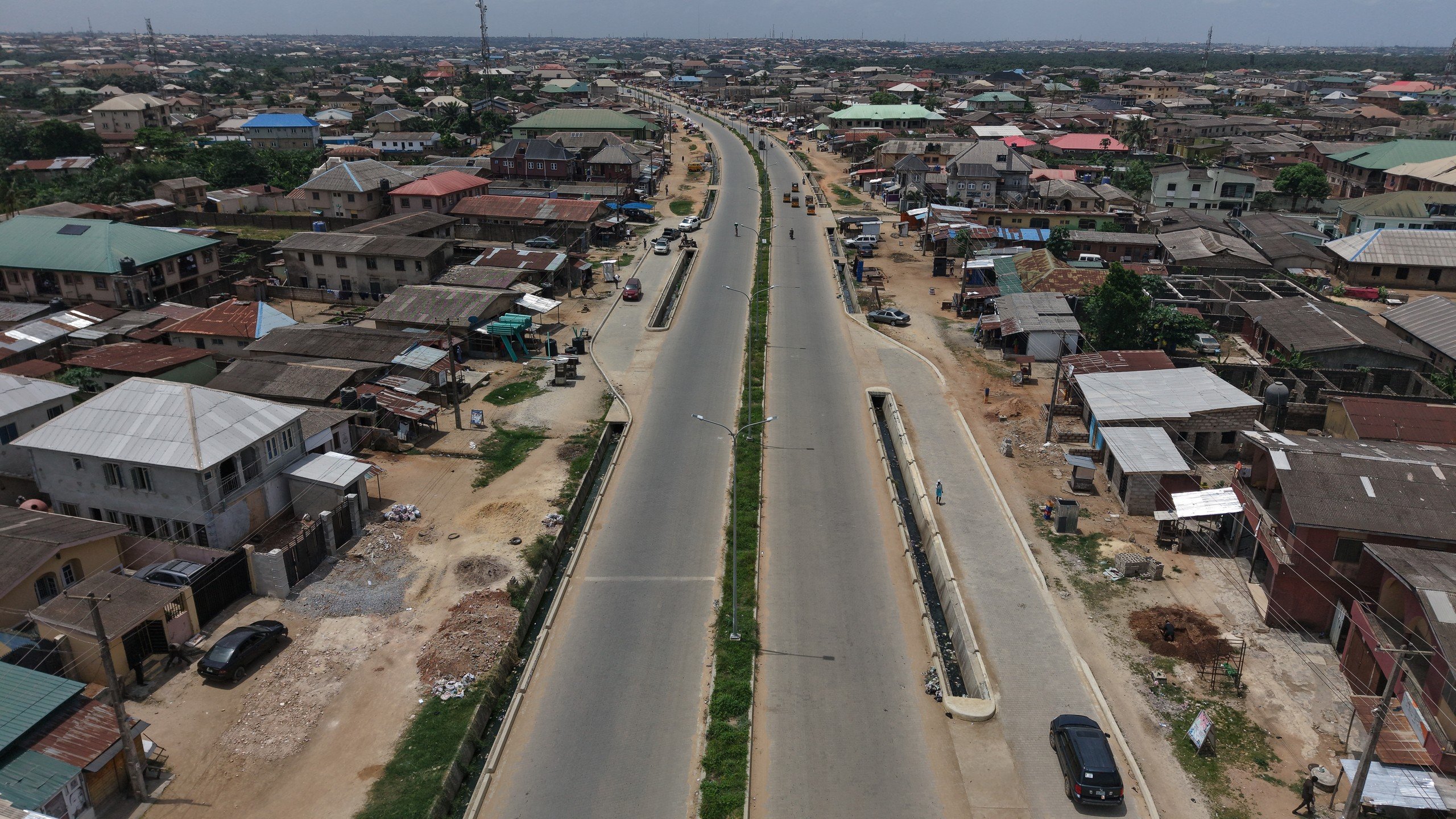 Agric Isawo Konu Arepo Road - Culvert and drainage work view 9